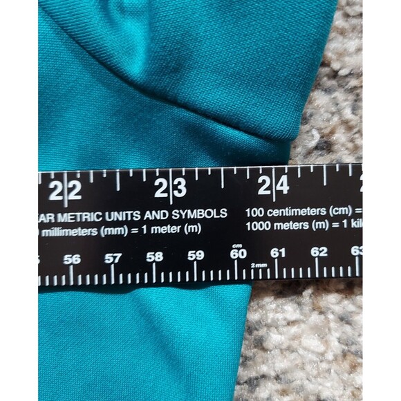 Nike Teal Green Camo Swoosh Logo Men's Large Pullover Hoodie Sweatshirt - Picture 5 of 8